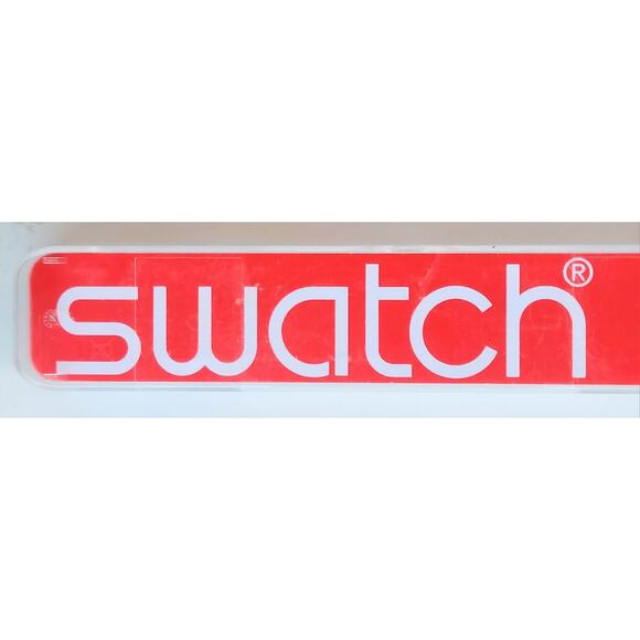 Swatch Watch MR. BLACKY SUDB101 2001 X-LARGE Rare Swiss Made Quartz - Picture 9 of 9